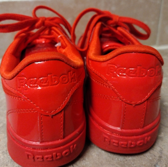 Rare Cardi B Reebok Classic Red Sneakers, NWT, Size 6, Club C Double - Picture 6 of 8